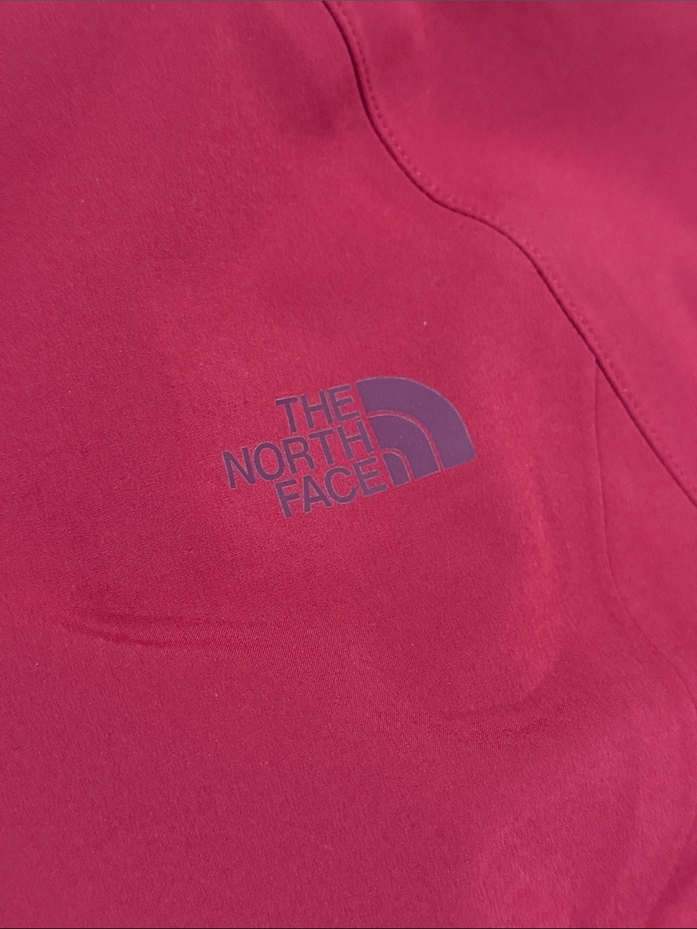 The North Face Apex Flex Women's Red Hooded Softshell Jacket Size XL - Picture 6 of 6